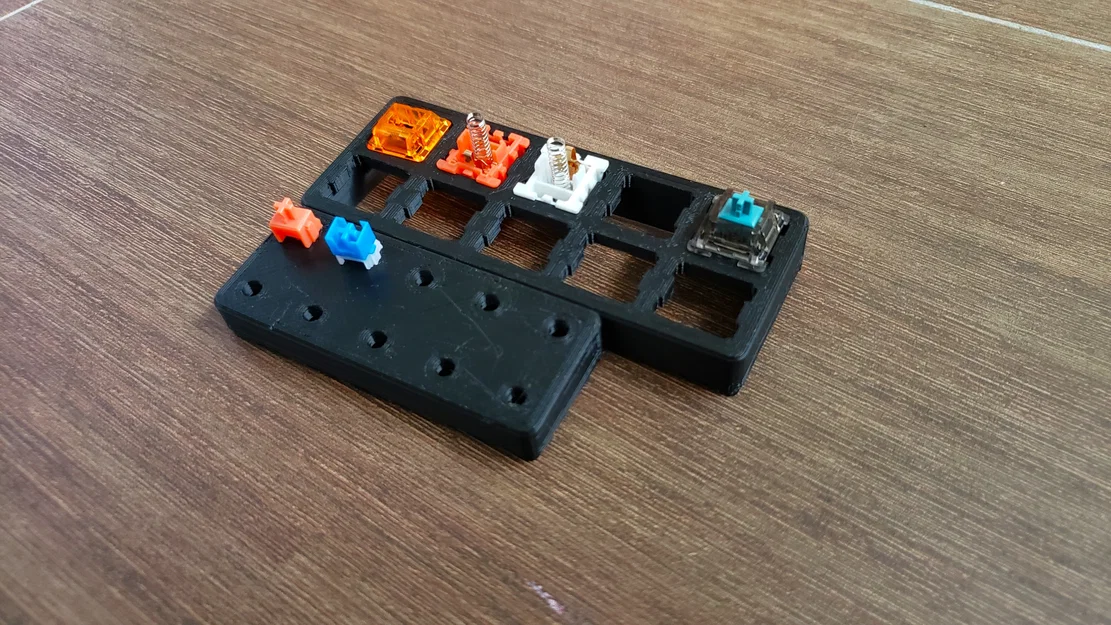 Trạm Lube Switch Bàn Phím Cơ Mini (5x2) - Mini Mechanical Keyboard Switch Lube Station - Image 1