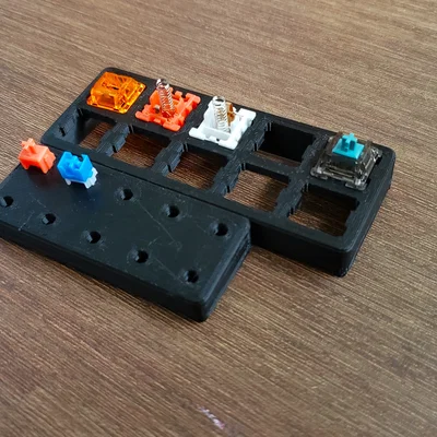 Trạm Lube Switch Bàn Phím Cơ Mini (5x2) - Mini Mechanical Keyboard Switch Lube Station