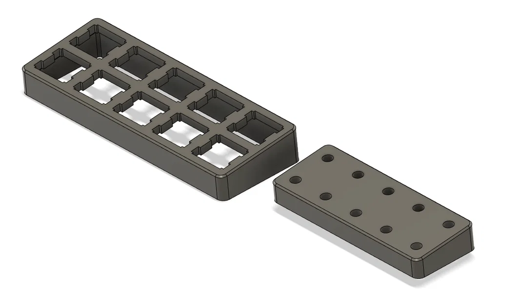 Trạm Lube Switch Bàn Phím Cơ Mini (5x2) - Mini Mechanical Keyboard Switch Lube Station - Image 4
