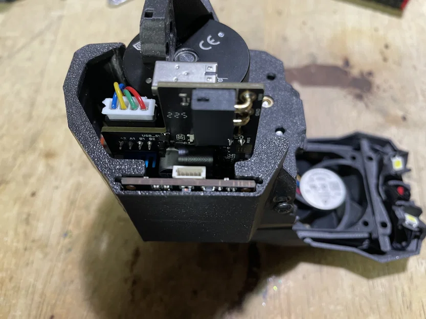 Nắp che board Stealthburner tích hợp ngàm gắn PCB camera 3DO ở đầu nozzle - Image 1