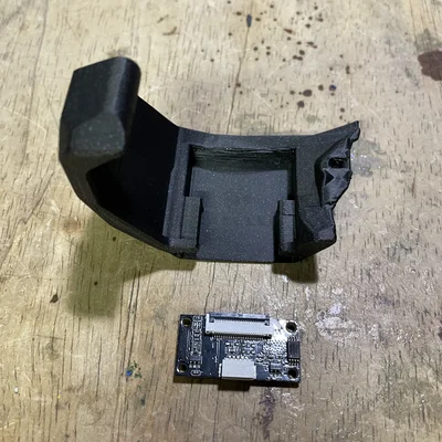 Nắp che board Stealthburner tích hợp ngàm gắn PCB camera 3DO ở đầu nozzle