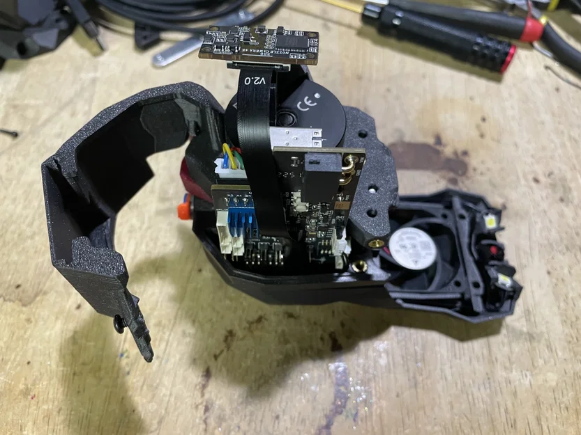 Nắp che board Stealthburner tích hợp ngàm gắn PCB camera 3DO ở đầu nozzle - Image 4