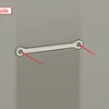 Móc treo chìa khóa gắn tường (wall mounted key hanger) - Thumbnail 3