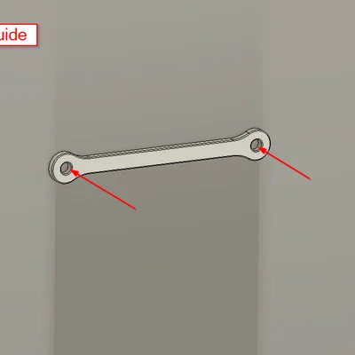 Móc treo chìa khóa gắn tường (wall mounted key hanger)