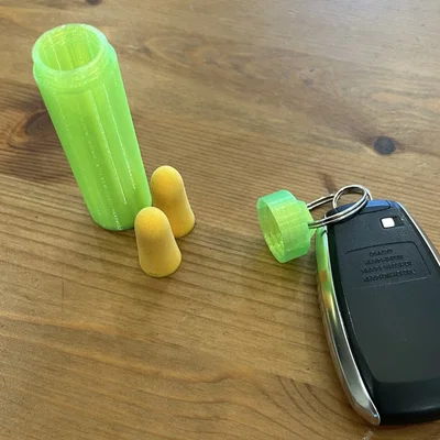 Keychain Kapsule: Hộp mini đựng đồ nhỏ gắn móc khóa