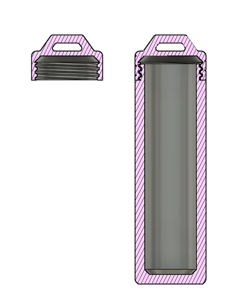 Keychain Kapsule: Hộp mini đựng đồ nhỏ gắn móc khóa - Image 3