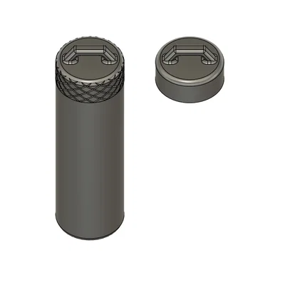 Keychain Kapsule: Hộp mini đựng đồ nhỏ gắn móc khóa