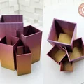 Khay đựng bút Overlapping Pen Caddy V2 in 3D gọn gàng, tinh tế - Thumbnail 1