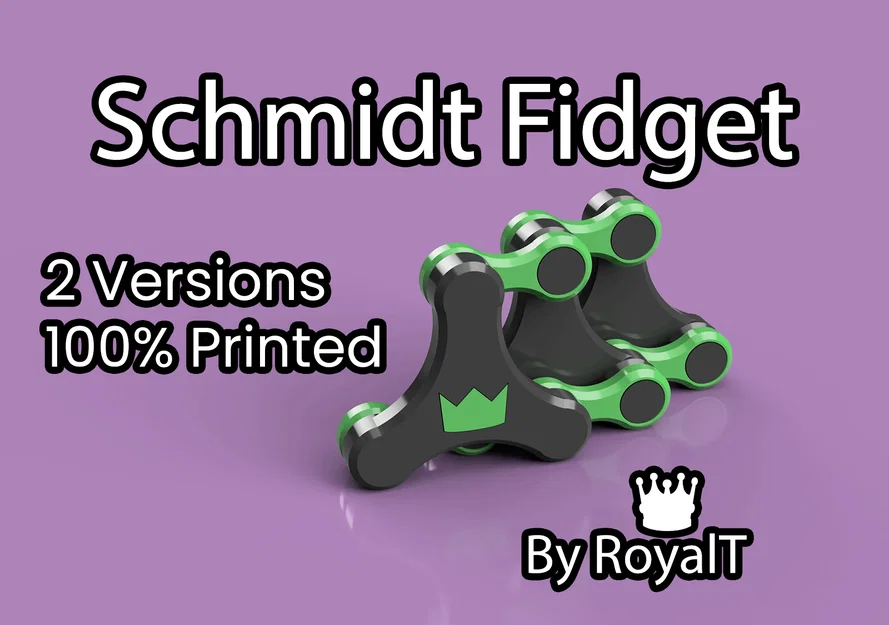 Schmidt Fidget – Đồ chơi fidget cơ cấu khớp nối mê hoặc - Image 1