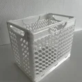 Mô hình thùng nhựa Stackable Bigger Crate in 3D tiện lợi - Thumbnail 1