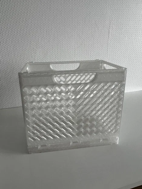 Mô hình thùng nhựa Stackable Bigger Crate in 3D tiện lợi - Image 2
