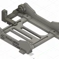 Giá treo cuộn filament trong Voron (Resizable TUSH) cho Trident - Thumbnail 1