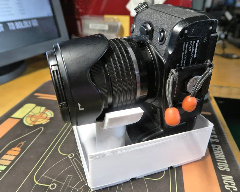 Kệ/Đế lưu trữ máy ảnh Gridfinity (Gridfinity camera storage) - Image 2