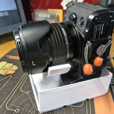 Kệ/Đế lưu trữ máy ảnh Gridfinity (Gridfinity camera storage)