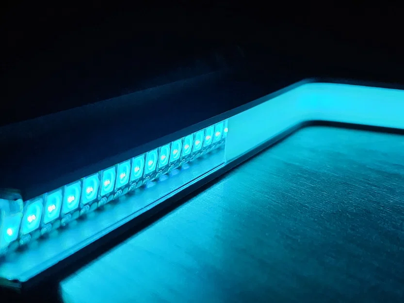 Bambu Lab X1C LED Riser tích hợp tấm tản sáng và khay lưu trữ Gridfinity! - Image 5