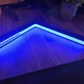 Bambu Lab X1C LED Riser tích hợp tấm tản sáng và khay lưu trữ Gridfinity! - Thumbnail 7