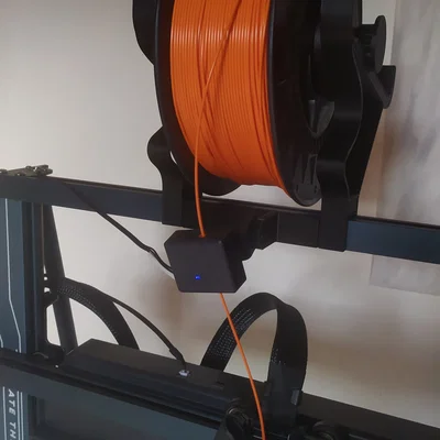 Remix Giá Treo Cuộn Filament Trọng Lực Cho Nhôm Định Hình 2020 (Universal 2020 Profile)