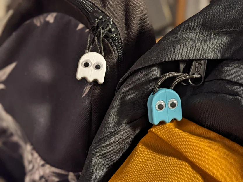 Đầu khóa kéo (Zipper Pull) - Dòng Pac Man (Baby Ghost) - Image 2