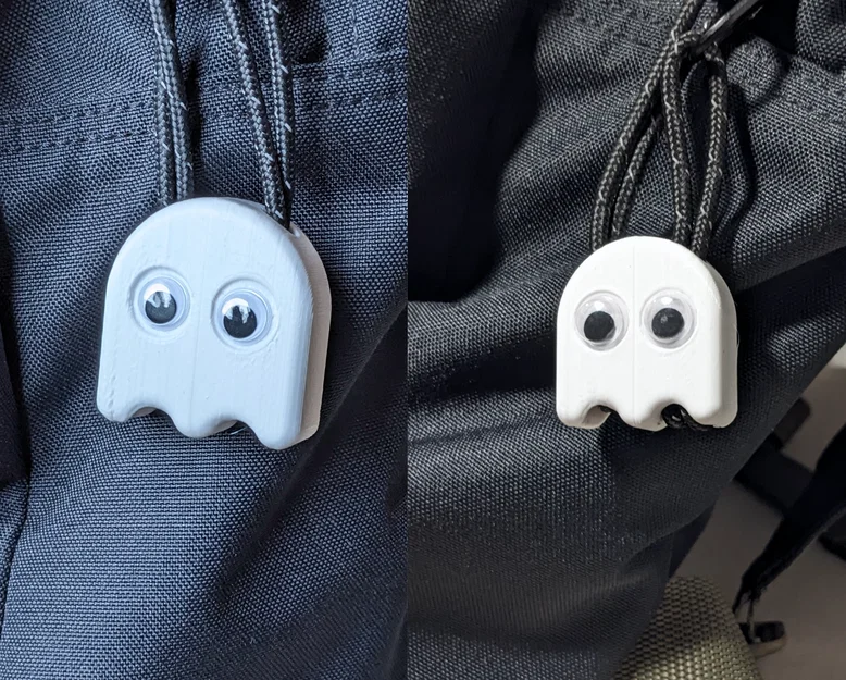 Đầu khóa kéo (Zipper Pull) - Dòng Pac Man (Baby Ghost) - Image 3
