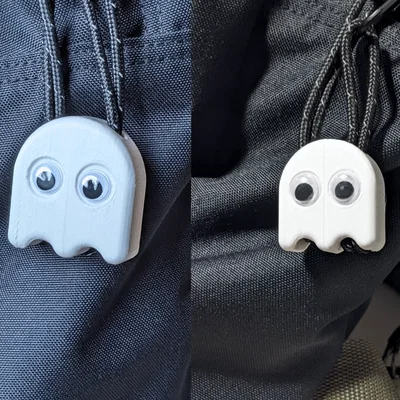 Đầu khóa kéo (Zipper Pull) - Dòng Pac Man (Baby Ghost)