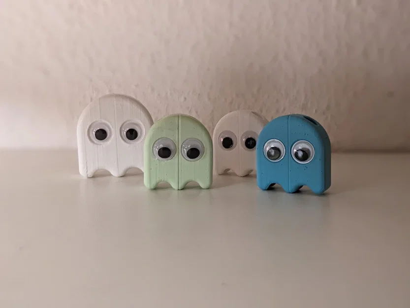Đầu khóa kéo (Zipper Pull) - Dòng Pac Man (Baby Ghost) - Image 4