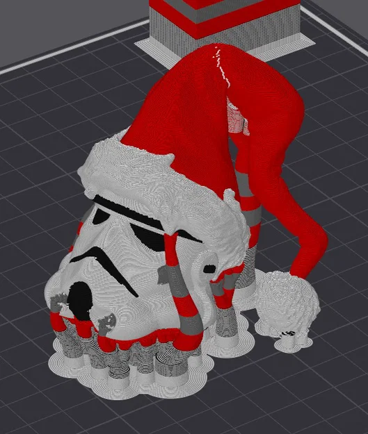 Mô hình trang trí cây thông Star Wars Stormtrooper phiên bản Giáng sinh - Image 2