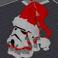 Mô hình trang trí cây thông Star Wars Stormtrooper phiên bản Giáng sinh - Thumbnail 2