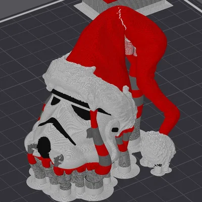 Mô hình trang trí cây thông Star Wars Stormtrooper phiên bản Giáng sinh