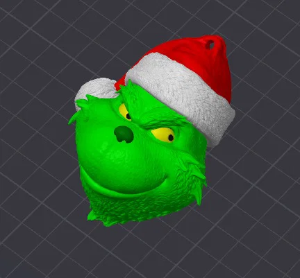 Mô hình trang trí cây thông Noel Grinch in 3D (Đa màu sắc) - Image 1