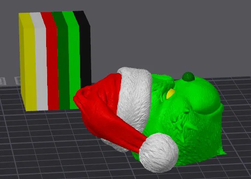 Mô hình trang trí cây thông Noel Grinch in 3D (Đa màu sắc) - Image 4