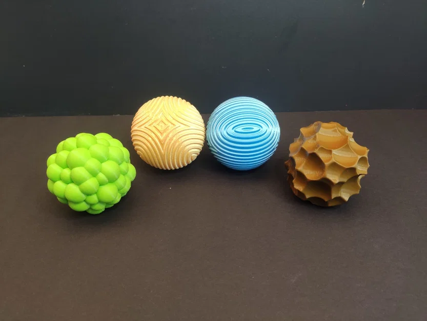Bộ quả cầu 3D tạo vân trang trí vườn Zen độc đáo - Image 2