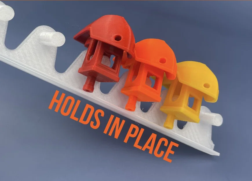Giá treo trưng bày Benchy gắn dưới kệ (Benchy Shelf Display Rack Holder) - Image 3