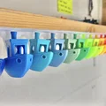 Giá treo trưng bày Benchy gắn dưới kệ (Benchy Shelf Display Rack Holder) - Thumbnail 4
