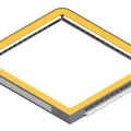 L-Riser cho Bambu X1 & P1S có cửa gió và đèn LED - Thumbnail 1