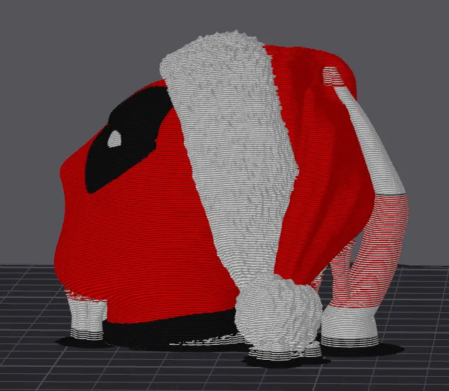 Mô hình trang trí Giáng sinh Deadpool độc đáo cho máy in 3D - Image 2
