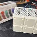 Khay Gridfinity 3x2x9 họa tiết lục giác giữ cuộn dây (Striveday) - Thumbnail 3