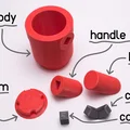 Ly LEGO - phóng to 10x - Thumbnail 5