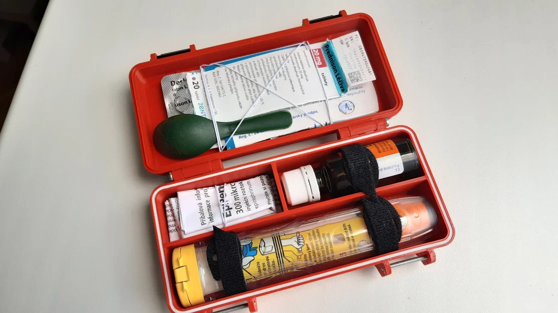 Hộp thuốc khẩn cấp chống va đập (Rugged emergency medication box) - Image 2