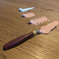Dao bảng pha màu với đầu thay thế (Palette Knive With Interchangeable Heads) - Thumbnail 1