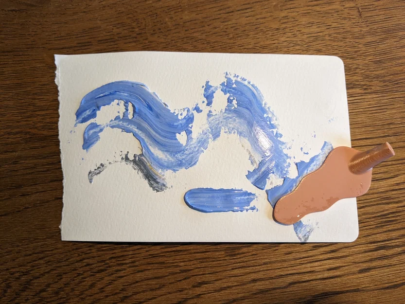 Dao bảng pha màu với đầu thay thế (Palette Knive With Interchangeable Heads) - Image 4