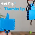 Móc khóa Mini Thumb Up (Print In Place) - Thumbnail 1