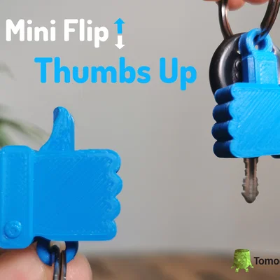Móc khóa Mini Thumb Up (Print In Place)