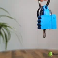 Móc khóa Mini Thumb Up (Print In Place) - Thumbnail 5