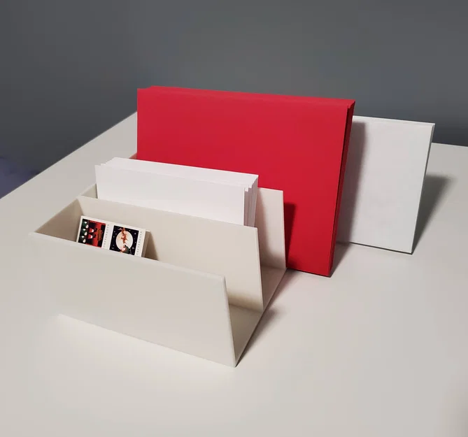 Kệ phân loại thư để bàn (Mail organizer desktop letter sorter) - Image 2