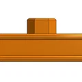 Giá treo bộ điều khiển đèn LED cho bảng HSW (Honeycomb Storage Wall) - Thumbnail 2