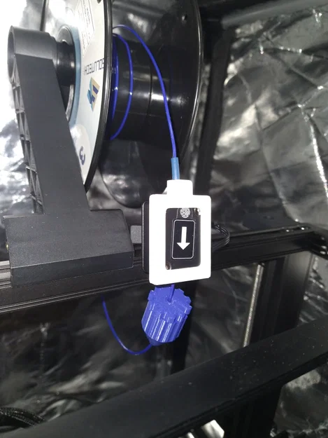 Model mới: Ender 3 S1 Pro Filament Runout PTFE attachment - Remix - Image 2