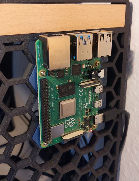 Ngàm gắn Raspberry Pi cho HSW Honeycomb Storage Wall - Image 1