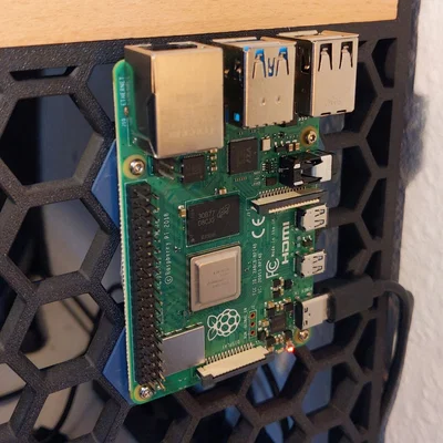 Ngàm gắn Raspberry Pi cho HSW Honeycomb Storage Wall