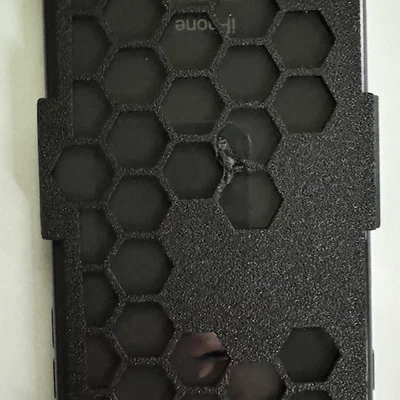 Ốp lưng tổ ong cho iPhone 8 Plus thiết kế in 3D cá tính