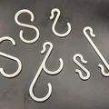 Bộ móc treo chữ S (Scalable S Hooks) in 3D tiện lợi, tùy chỉnh kích thước - Thumbnail 1